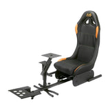 ADX Ultimate Gaming Firebase A01 Racing Seat - Black & Orange, 24kg (ARSFBA0117)-- clearance