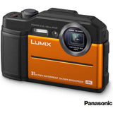 Panasonic LUMIX DC-FT7EB-A Tough Compact Waterproof Camera (Blue). - shopperskartuae