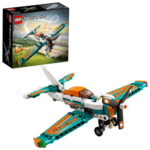 LEGO 42117 Technic Race Plane Toy to Jet Aeroplane 2 in 1 Building Set for Kids 7+ years