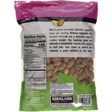 Dry Roasted Salted Almonds Kirkland Signature Kosher Sea Salt (1.13kg 40oz). - shopperskartuae