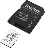 SanDisk High Endurance MicroSDHC Card with Adapter SDK-SDSQQNR-256G- GN6IA- CLEARANCE