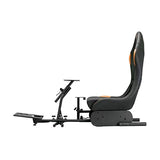 ADX Ultimate Gaming Firebase A01 Racing Seat - Black & Orange, 24kg (ARSFBA0117)-- clearance
