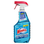 Windex Original Glass & Window Cleaner Trigger 950ml Plus Refill Bottle Blue 5L
