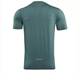 Kelme male casual short-sleeved sport T-shirt (Turquoise)