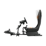 ADX Ultimate Gaming Firebase A01 Racing Seat - Black & Orange, 24kg (ARSFBA0117)-- clearance