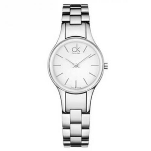 Calvin Klein K4323185 Silver Dial Ladies Watch