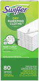 Swiffer 80-count Unscented Dry Sweeping Cloths