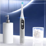 Oral-b iO Series 6 Electric Toothbrush, 1 Toothbrush Head & Travel Case, 5 Modes with Teeth Whitening, UK 2 Pin Plug