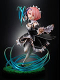 KADOKAWA KDcolle Re:ZERO -Starting Life in Another World- Ram: Battle with Roswaal Ver. 1/7 Complete Figure - Shoppers-kart.com
