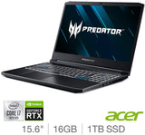 Acer Predator helios 300 intel i7-10750H 15.6 FHD IPS 144Hz Display 1TB SSD 16GB RAM NVidia GeForce RTX 3070  Windows 10 Eng Keyboard