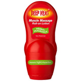 Deep Heat Three Packs Of Muscle Massage Roll-On Lotion 50ML