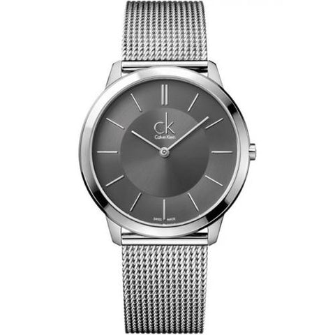 Calvin Klein K3M21124 Minimal Steel Mesh Swiss Men’s Watch