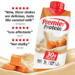 Premier Protein Ready To Drink Caramel Flavor Protein Shake 325ml Pack of 18