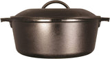 Lodge 5 Quart/4.7 L Cast Iron Dutch Oven, L8DOL3CN - Shoppers-kart.com