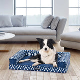 Kirkland Signature Tailored Dog Couch Bed 28"x36" Blue - Shoppers-kart.com