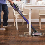 Black + Decker BHFEV182CP-GB Cordless Extension Stick Vacuum Cleaner, 18V 2Ah external battery 3 speeds and 58min Runtime