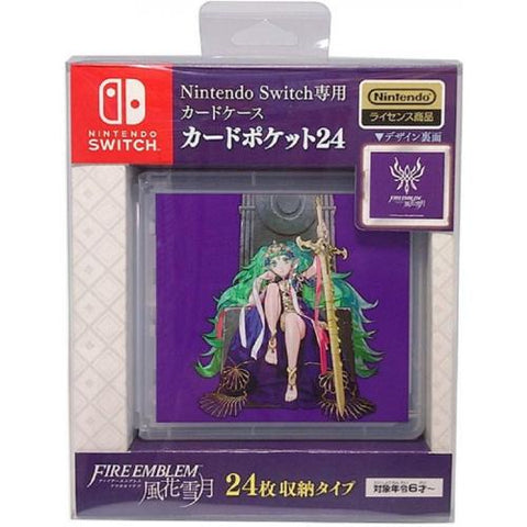 Nintendo Switch Card Pocket 24 (Fire Emblem Fuhana Yukizuki) for Switch NS