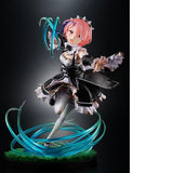 KADOKAWA KDcolle Re:ZERO -Starting Life in Another World- Ram: Battle with Roswaal Ver. 1/7 Complete Figure - Shoppers-kart.com