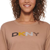 DKNY Women's Sequin Sweatshirt, Size: L
