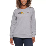DKNY Women's Sequin Sweatshirt, Size: L