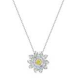 SWAROVSKI Eternal Flower Pendant -Yellow #5512662