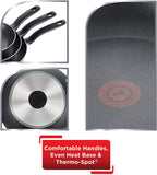 T-Fal 3 Piece Skillet Set, Fry Pan Cookware Set.