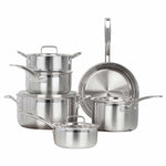 Cuisinart Multiclad Pro Stainless-Steel 10-pc Cookware Set - Shoppers-kart.com