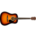 Fender FA-125 Dreadnought WN Sunburst Acoustic Guitar Pack (Guitar + Stand + Tuner + Extra Strings)