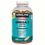 Kirkland Signature Super Concentrate Omega-3 Fish Oil 1200mg, 330 Tablets - Shoppers-kart.com