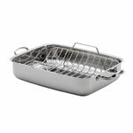 Lagostina 18/10 Stainless-steel Roasting Pan with Rack - Shoppers-kart.com