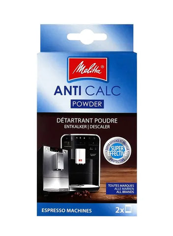 Melitta Anti Calc Powder Descaler For Espresso Machines - 2 X 40 grams