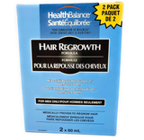 Hair Regrowth Formula Health Balance Minoxidil Topical Solution 2x60ml Men