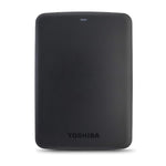 Toshiba 500GB Canvio Basics Portable USB3.0 Hard Drive Black -HDTB405EK3AA - shopperskartuae