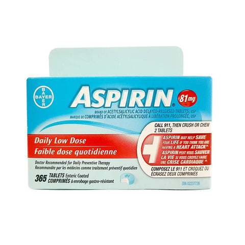 Aspirin Low Dose 81mg