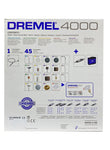 DREMEL 4000-1/45 Rotary Tool Kit Multicolour 1 Attachment And 45 Tools Accessories Included