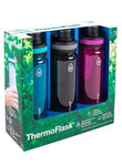 ThermoFlask 3-Piece Tritan Water Bottle with Spill-proof Shatter-proof 710ml Capacity