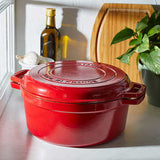 Staub Braise and Grill Set 6.7 L (7 qt.) Enameled Cast Iron