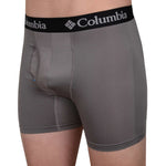 Columbia Men’s Performance Stretch Boxer Brief, 4-pack, Color: 1 Red, 1 Grey, 2 Black
