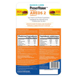 Bausch + Lomb PreserVision Eye Vitamin and Mineral Supplement AREDS2, 210 Softgels