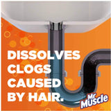 Mr Muscle Drain Unblocker Drain Cleaner Power Gel (1 Litre). - shopperskartuae