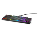 Alienware Low-Profile RGB Gaming Keyboard AW510K: Alienfx Per Key RGB LED - Media CONTROLS & USB Passthrough - Cherry MX Low Profile Red Switches - shopperskartuae