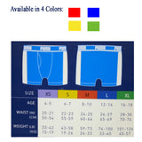 Puma Boy's Boxer Brief-Colors: Red/Blue/Yellow/Green- Pack of 4