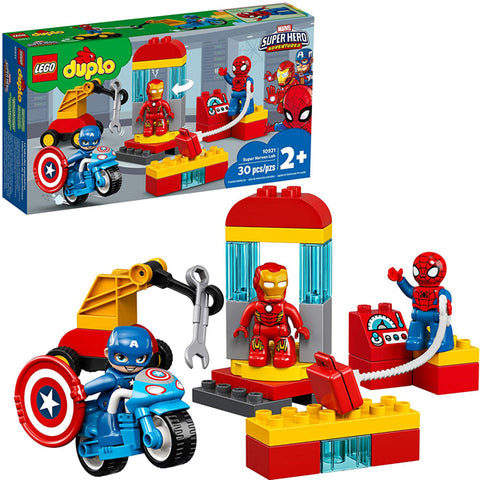 Lego duplo Super Heroes Lab 10921, 30 Pcs | Marvel Super Hero Adventures