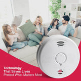 Kidde Talking Smoke Alarms - 10 years batteries never need changing,  Pack of 2